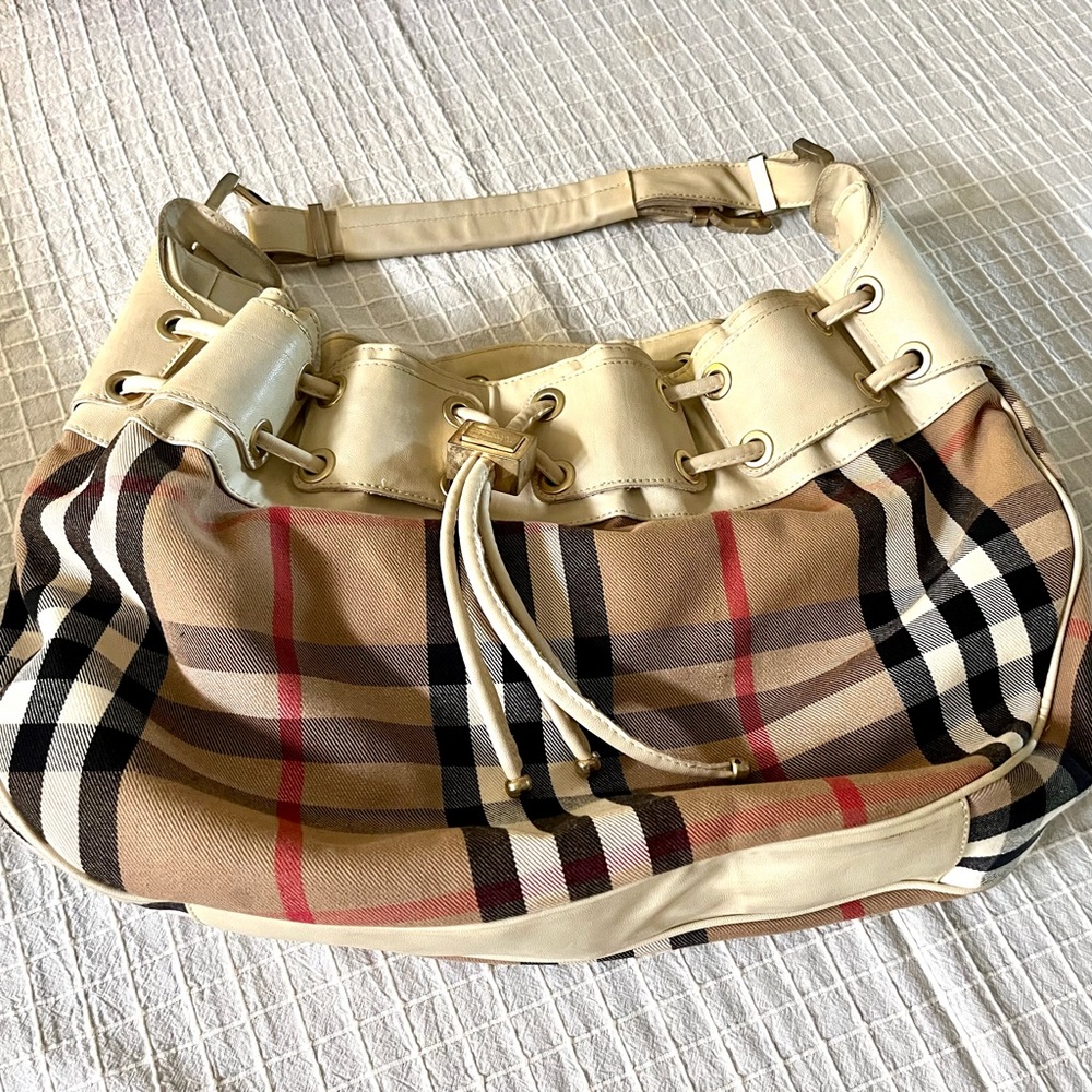 Large checkered Bag